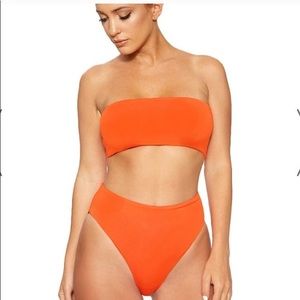 Name Wardrobe High Waisted Cheeky Bikini BOTTOM